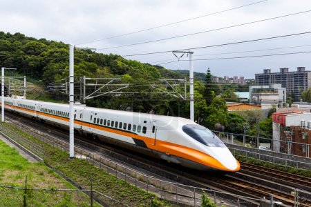 Téléchargez les photos : Taiwan - 31 mars 2023 : Taiwan High Speed Rail - en image libre de droit