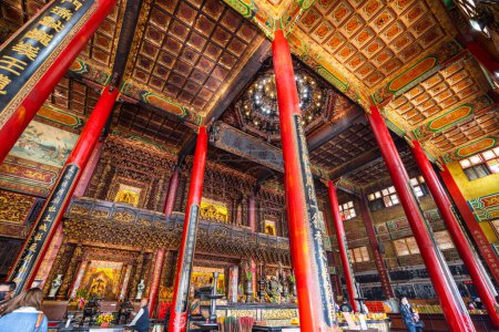 Photo for Tainan, Taiwan - 22 March 2023: Luermen Zhengmen Temple in Tainan of Taiwan - Royalty Free Image