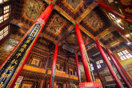 Photo for Tainan, Taiwan - 22 March 2023: Luermen Zhengmen Temple in Tainan of Taiwan - Royalty Free Image