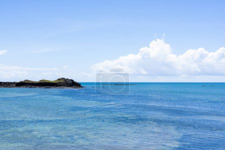 Foto de Mar océano sobre la playa en la isla de Penghu - Imagen libre de derechos