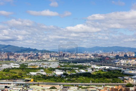 Photo for Taipei, Taiwan - 28 May 2023: Taipei city landmark - Royalty Free Image