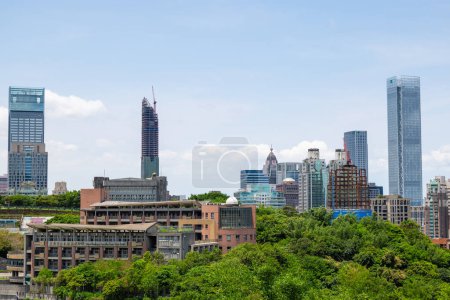 Photo for Taiwan - 02 May 2023: Taipei City skyline - Royalty Free Image