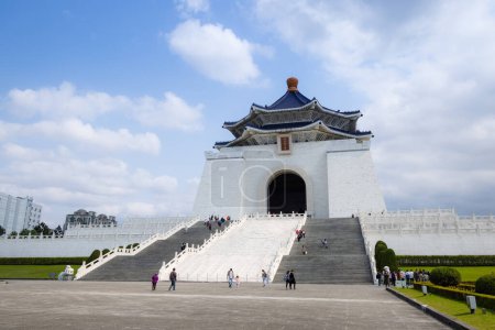 Photo for Taipei, Taiwan - 03 March 2023: Chiang Kai shek Memorial Hall in Taiwan - Royalty Free Image
