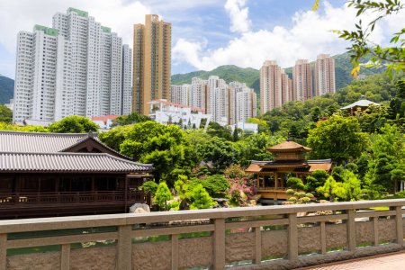 Téléchargez les photos : Nunnery Chi Lin à Diamond Hill de Hong Kong - en image libre de droit