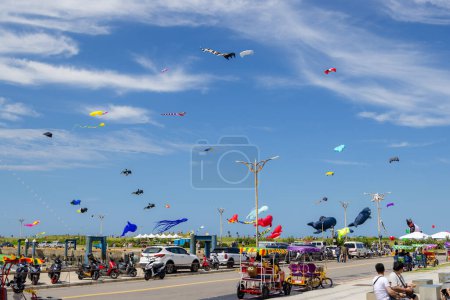 Téléchargez les photos : Hsinchu, Taiwan - 10 septembre 2023 : Festival international de cerf-volant de la ville de Hsinchu au parc - en image libre de droit
