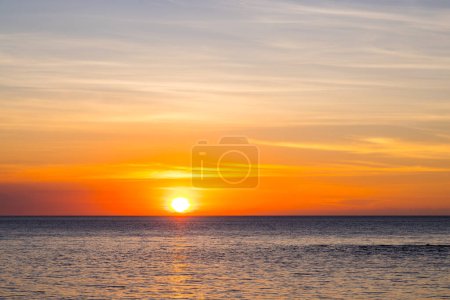 Photo for Sunset down to the sea - Royalty Free Image