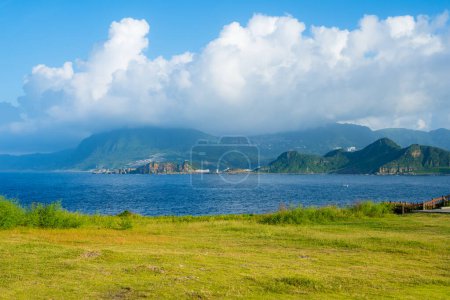 Téléchargez les photos : Beau paysage marin dans le parc Chaojing de Keelung à Taiwan - en image libre de droit