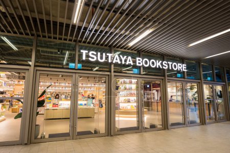 Photo for Taoyuan, Taiwan - 05 May 2023: Tsutaya Bookstore in Taoyuan district of Taiwan - Royalty Free Image