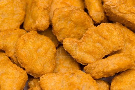 Photo for Golden deep fired chicken nugget - Royalty Free Image