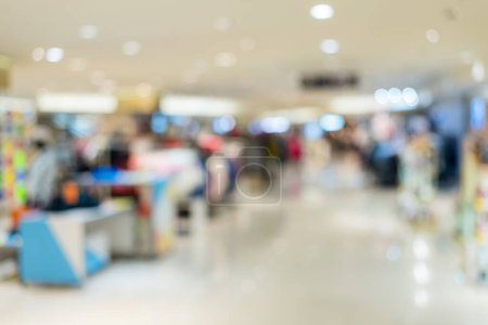 Photo for Blur view of the shopping center - Royalty Free Image