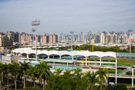Foto de Taiwán - 09 de diciembre de 2023: Estadio de béisbol Xinzhuang en Taiwán - Imagen libre de derechos