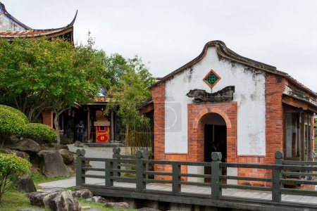 Téléchargez les photos : Taipei, Taiwan - 26 novembre 2023 : Lin An Tai Historical House and Museum in Taipei city - en image libre de droit
