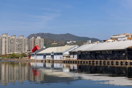 Téléchargez les photos : Kaohsiung, Taïwan - 02 février 2023 : Centre d'art Pier 2 à Kaohsiung de Taïwan - en image libre de droit