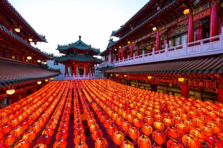 Téléchargez les photos : Taiwan - 01 Février 2024 : Temple Sunfong à Kaohsiung de Taiwan - en image libre de droit
