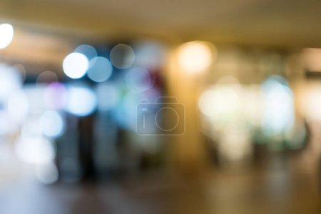 Photo for Bokeh of the shopping mall at night - Royalty Free Image