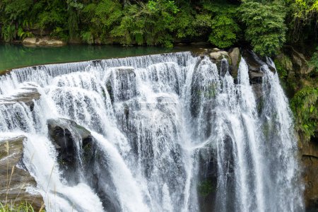 Shifen Wasserfall Naturlandschaft von Taiwan