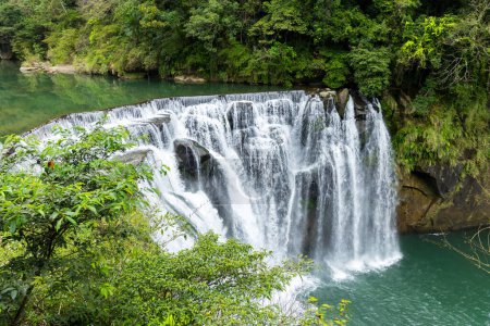 Shifen Wasserfall Naturlandschaft von Taiwan