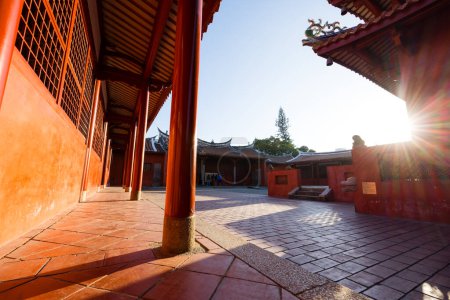 Photo for Taiwan - 23 February 2023: Confucius Temple in Tainan of Taiwan - Royalty Free Image