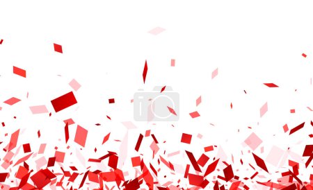 A vivid and intense explosion of red shards, simulating a high-energy burst, ideal for representing concepts of disruption, power, and transformative events.