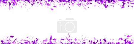 Foto de Una vibrante explosión de formas geométricas púrpuras, que representan la energía y la creatividad, perfectas para transmitir temas de innovación, imaginación y celebración. - Imagen libre de derechos
