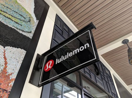 Photo for Honolulu - August 30, 2019:  Lululemon store exterior and sign at the Ala Moana Center.  Lululemon is a self-described yoga-inspired athletic apparel company for women and men. - Royalty Free Image