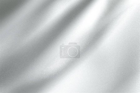 Glühend silberne Metallwand, abstrakte metallische Textur Hintergrund