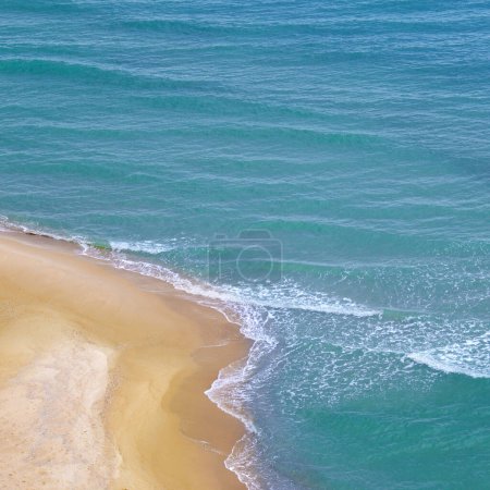 Photo for Bright beautiful ocean with small waves - Royalty Free Image