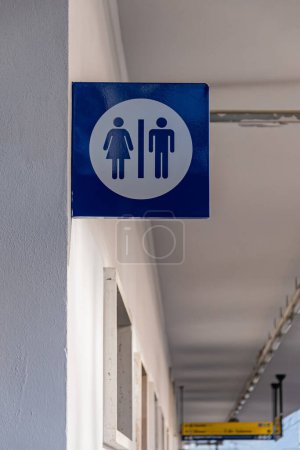 Photo for Toilet sign, Toilet concept. WC/Toilet icons set. Male and female toilets for toilets. - Royalty Free Image
