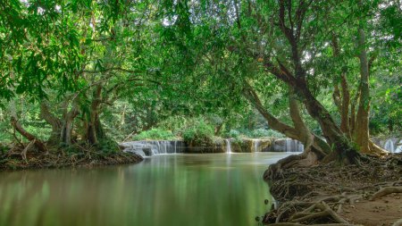 Thai waterfall name 'Jedsaonoi'