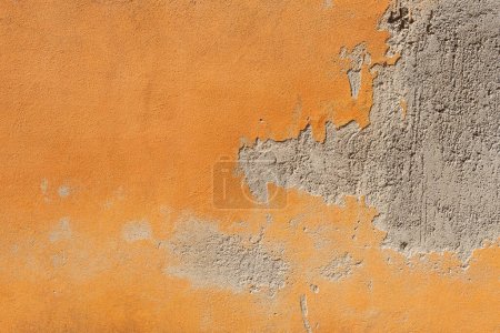 Photo for Old orange wall texture in Pisa, Italy - Royalty Free Image