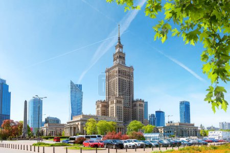 Photo for Palace of Culture and Science in Warsaw - Royalty Free Image