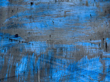 Blue and black background metal steel surface texture
