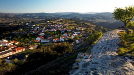 View from Numao Castle. Council of Vila Nova de Foz Coa. Portugal. Douro Region.