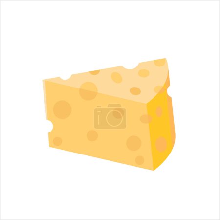 Photo for Cheese Icon Design, Flat Design Vector Art Illustration - Royalty Free Image