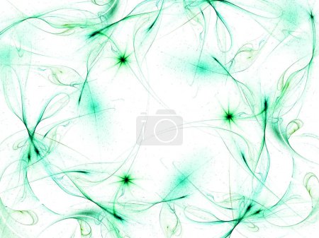 Téléchargez les photos : Modern abstract background with fractal elements - en image libre de droit