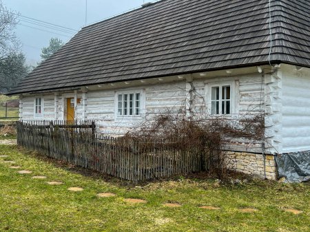 Kocjan's cottage in Rabsztyn. Antoni Kocjan, a distinguished Polish glider designer, was born here and headed military intelligence during the war.