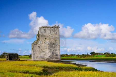 Photo for Carrigafoyle Castle is one of the historical landmarks along the Wild Atlantic Way in County Kerry, Ireland. - Royalty Free Image