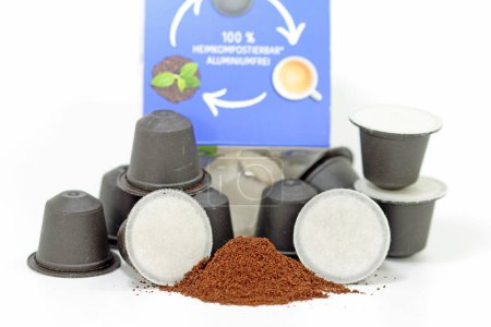 De matière première bio, capsule de café compostable