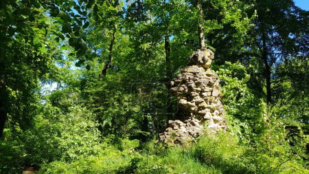 Historischer heestener grenzturm auf dem ziegenberg