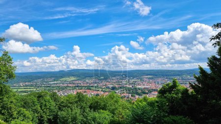 Vista panorámica de la ciudad de Hameln (Hamelin) en Alemania
