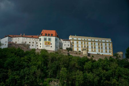 Passau, die Drei-Flüsse-Stadt mit der Veste Oberhaus, einer Festung