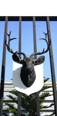 Foto de Deer head statue art decorative - Imagen libre de derechos