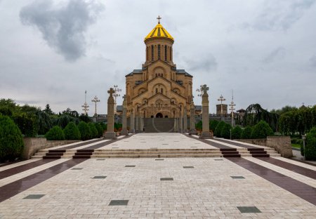 The Holy Trinity Cathedral of Tbilisi commonly known as Sameba in Georgia