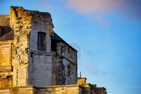 Photo for Ruins of of Chateau of Vincennes castle former fortress and royal residence of French kinds near Paris - Royalty Free Image