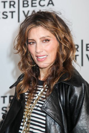 Photo for NEW YORK, NEW YORK, USA - JUNE 12, 2023: Jennifer Esposito attends the "Miracle Club" Premiere during the 2023 Tribeca Festival at SVA Theatre - Royalty Free Image