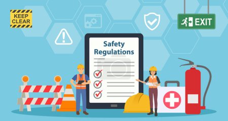 Occupational Safety Regulations Background. Occupational Safety and Health Concept