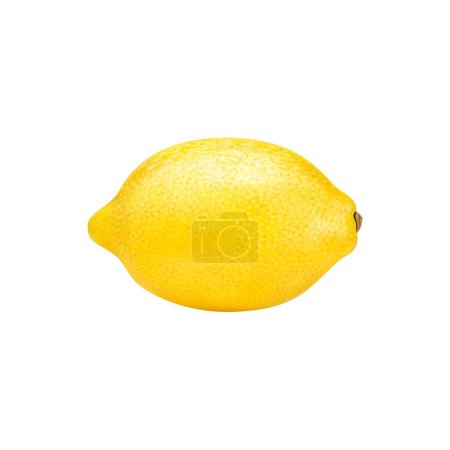 Illustration for Realistic ripe yellow lemon whole citrus fruit. Isolated 3d vector vibrant plant, with a bright exterior and zesty flavor, cooking ingredient for baking, and beverages, culinary and refreshing uses - Royalty Free Image
