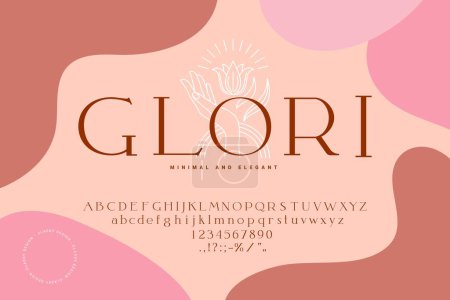 Classy elegant font, vintage type, luxury premium typeface, royal English alphabet. Ornate, intricate letterforms, reminiscent of historical regal calligraphy, embodying opulence and sophistication
