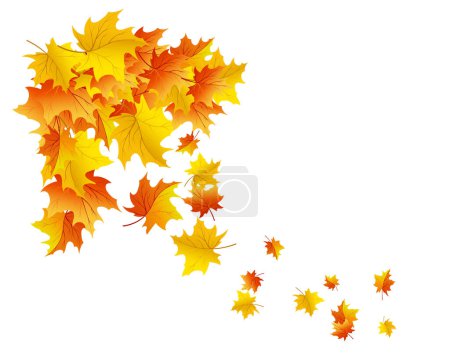 Illustration for Autumn Element for creating great fall design. Vector illustration. - Royalty Free Image