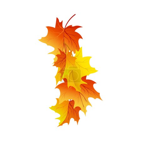 Autumn Element für großartiges Herbstdesign. Vektorillustration.